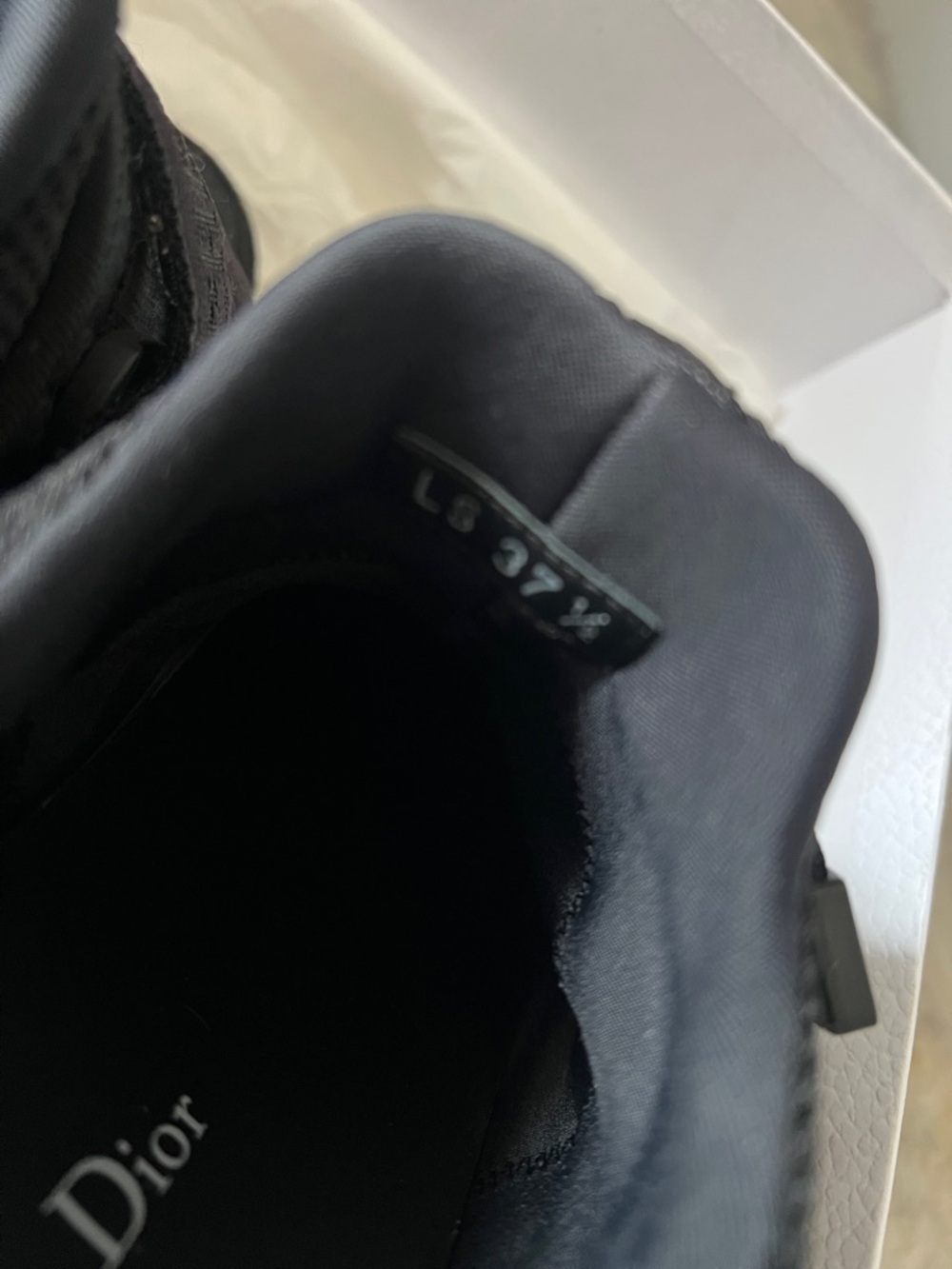 Dior Black women’s Strap Sneakers - Picture 5 of 9